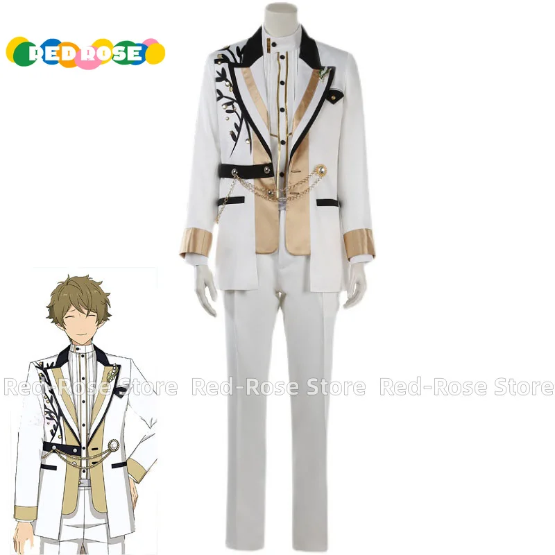 Game Ensemble Stars Ring A Bell Takamine Midori Cosplay Costume Halloween Carnival Uniform Party Suit Top Pants Coat Custom Made