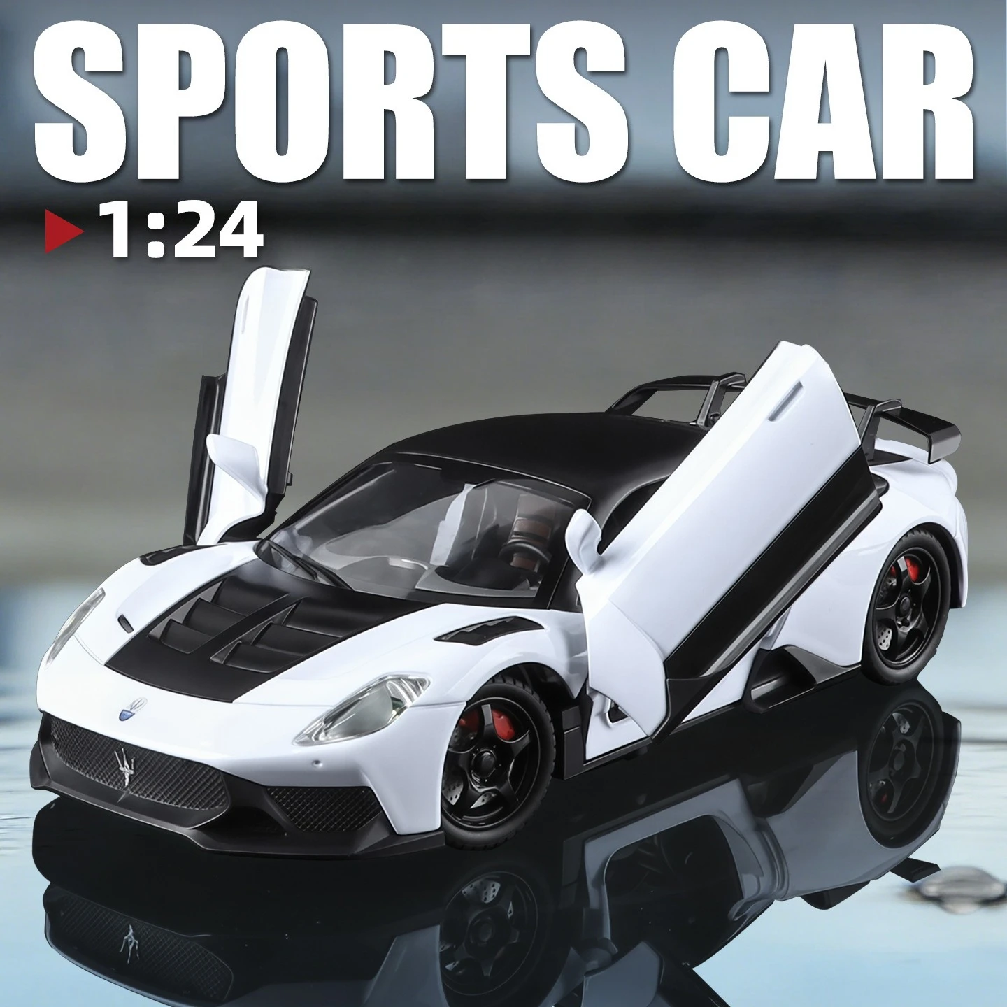 

Simulation 1:24 GT alloy sports car model ornament toy wholesale one gift