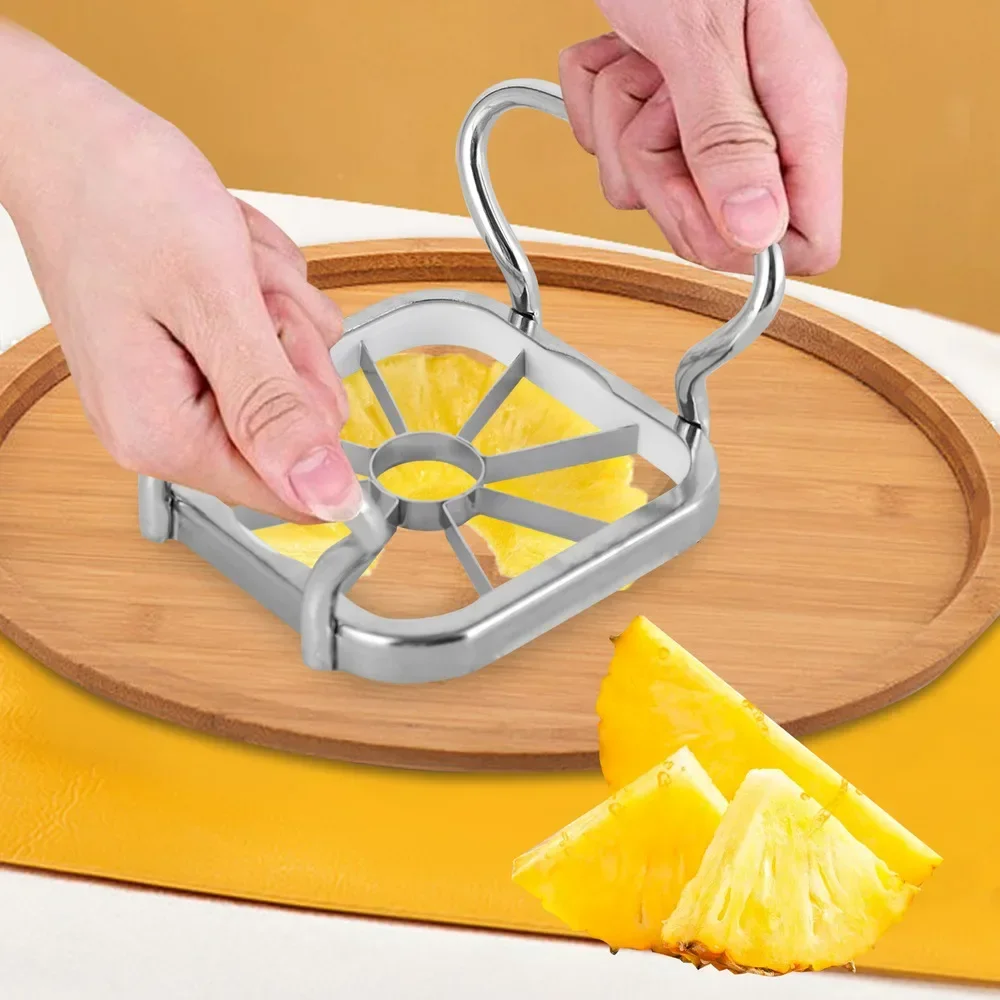 

Bymaocar 5-in-1 Design Chopper Vegetable Cutter French Fry Cutter Manual Potato Fruit Slicer Potato Chip Maker Stainless Steel