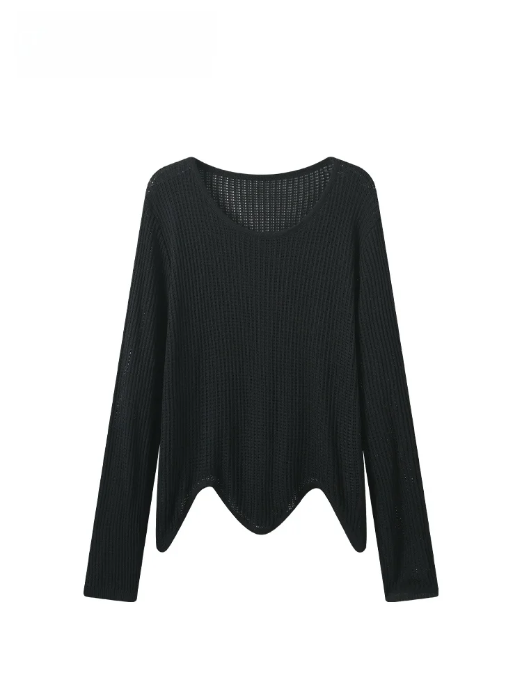 

Faionable Oversized round Ne Knitwear for Women CaraCLUB Casual Sle Loose Fit Long Sve Polyester Fiber Spring Autumn