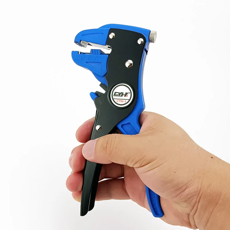 Bomurph Automatischer Abisolierer und -schneider, 2-in-1 verstellbares Abisolierwerkzeug für elektrische Kabel, Adlerzange – Detail 11