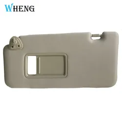 1Pcs For Nissan Versa 2007-12 Tiida C11 2005-2012 Beige Sun Visor Left Side Right Side Driver Side Passenger Side