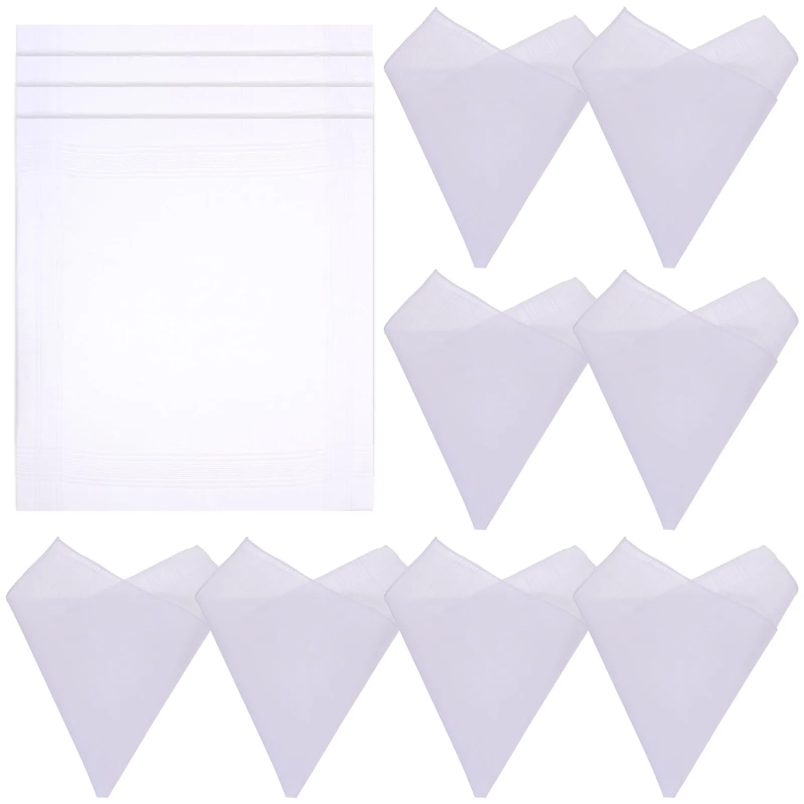 Serviettes de sueur en coton doux pour tout-petits, 12 pièces, absorbantes, confortables, pour le dos du bébé, tissu pratique et respirant