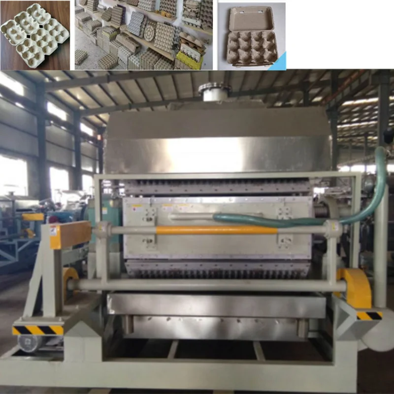 Hot Sale Small Egg Tray Machine 1000 Pcs Uganda Egg Tray Machine Waste Pulp Egg Carton Pulp Forming Machine 3000pcs/hour