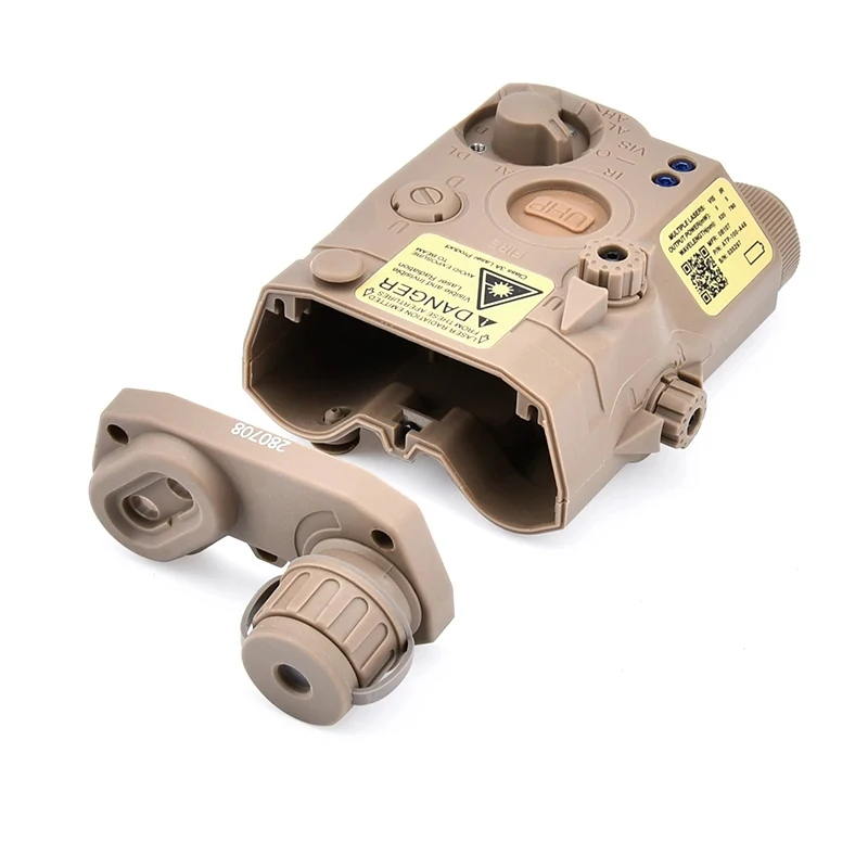 Wadsn جديد PEQ-15 PEQ15 UHP Dunmmy النايلون البلاستيك لعبة صندوق بطارية لا ضوء الليزر IR يمكن تعديل ملحقات الديكور