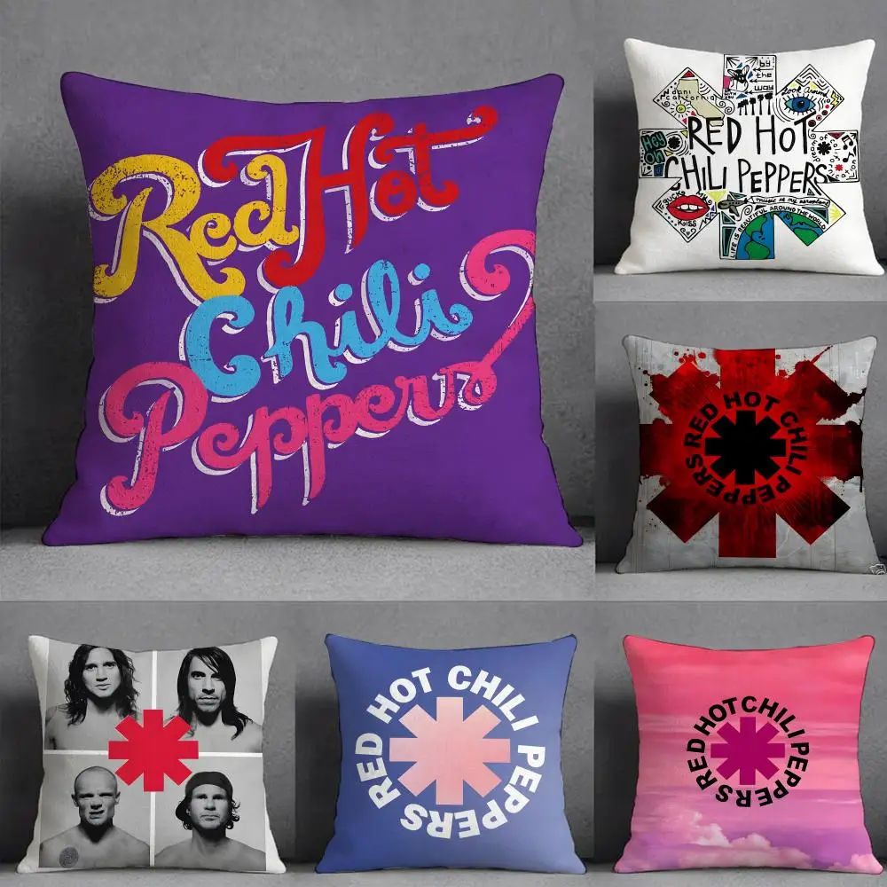 Red Hot Chili P-Peppers SINGER Pillow Case Pillowcase, Double-sided Printed, Sofa Cushion, Bedroom Headboard Pillow