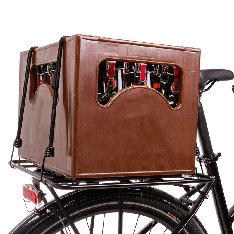 Rack de prateleira traseira para bicicleta, rack traseiro removível à prova d'água para bicicleta de estrada