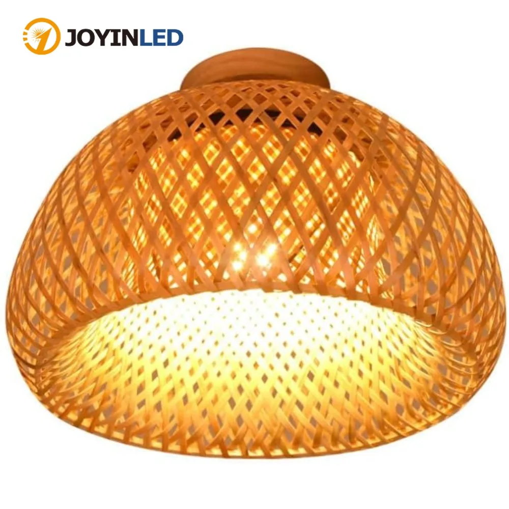 joyinled-竹製シーリングライト-セミフラッシュマウントシーリングランプ-手作りボホライトシャンデリア-ファームハウス照明器具-30-38cm