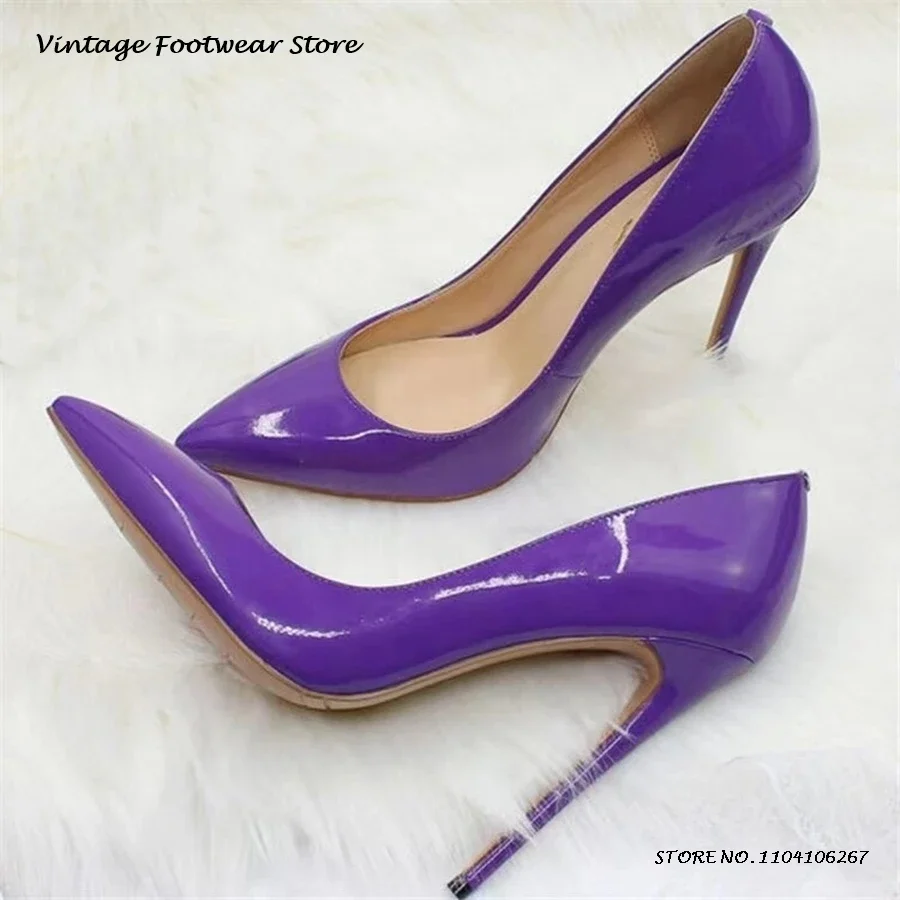 

Классические кожаные туфли-лодочки на высоком каблуке для офиса, женские туфли без шнуровки на тонком каблуке с острым носком, весенне-осенние туфли-лодочки для вечеринок на мелком каблуке