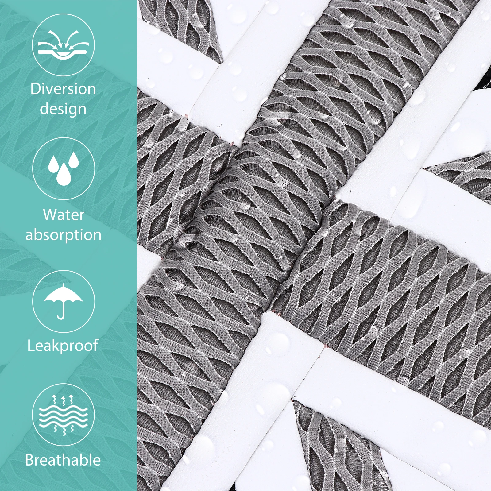 

Ice Silk Car Seat Cushion Cool Pad Summer Comfort Breathable Auto Accessories Vehicle Decor Universal Workmanship Car