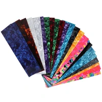 G92F 25 uds. Hojas perforadas para púas de guitarra DIY, tiras para púas de guitarra de celuloide pesado para músicos