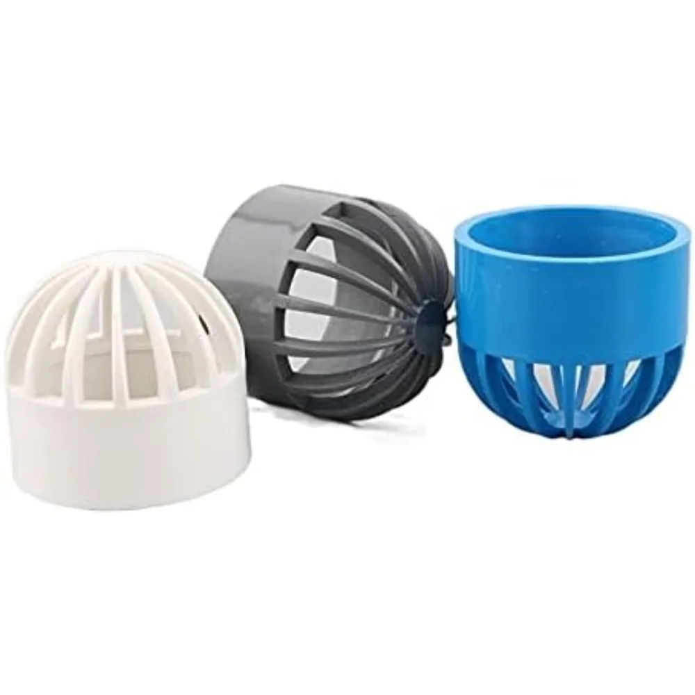 1-2Pcs I.D20-110mm Pvc Vent Cap Filter Isolatie Screen Water Tank Permeabel Joint Aquarium Zeevruchten Zwembad Overloop Buisleid - Image 4