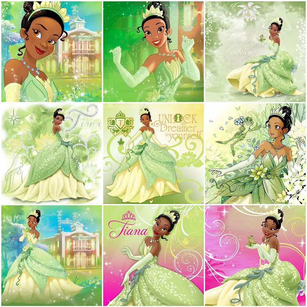 The Princess and the Frog Pink Dress: A Detailed Review of the DIY Diamond  Painting Kit