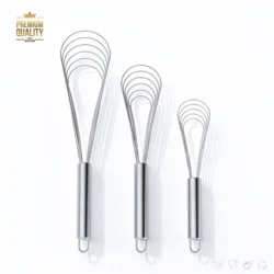 VIMACO® Flat Whisk Stainless Steel 8