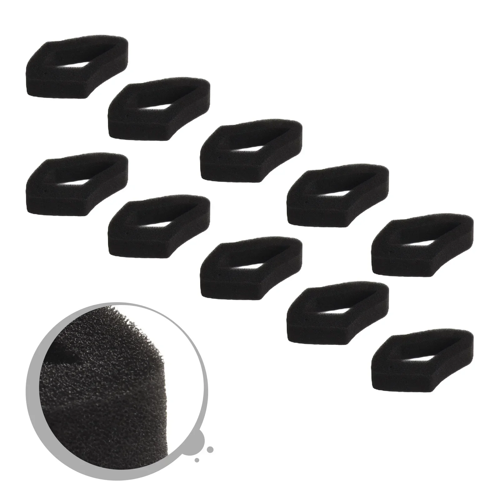 Piezas de filtro de aire 17211-Z0Z-000, cortacésped, limpiador de aire Element, Compatible con Honda GX35, HHT35, HHT35S, 10 unidades