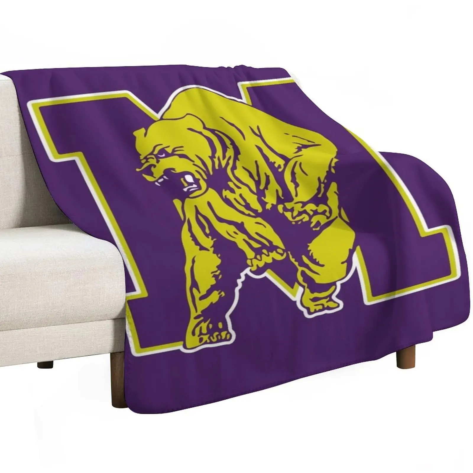 

Miles College Throw Blanket Summer Beddings Stuffeds Sofa Quilt Blankets