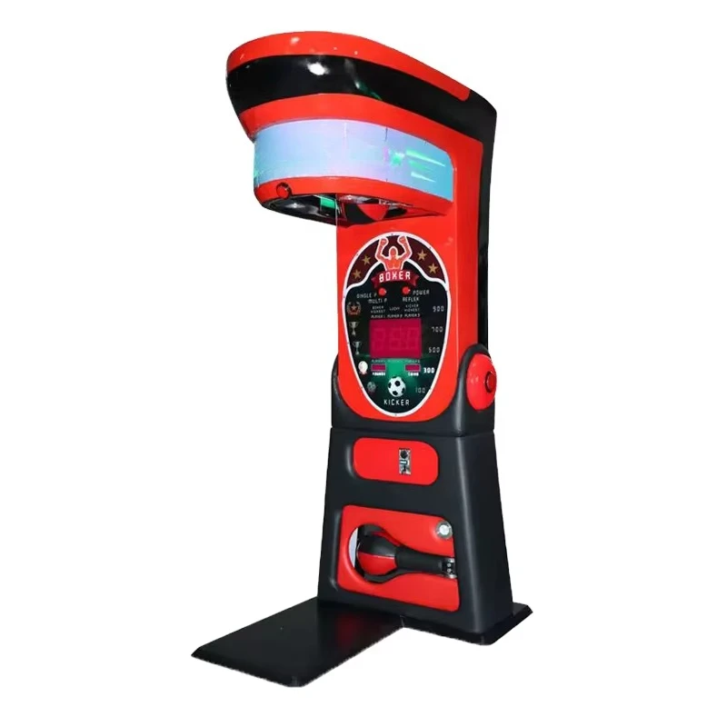 Customized Coin Operated Arcade Boxing Machine Punch Force Training Game Device for Amusement Center Mall Indoor Entertainment