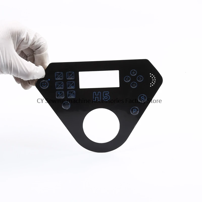 1PCS New Operation Panel Board Sticker Membrane Film Keypad Button Switch Paper Qixing System for H5 Industrial Sewing Machine