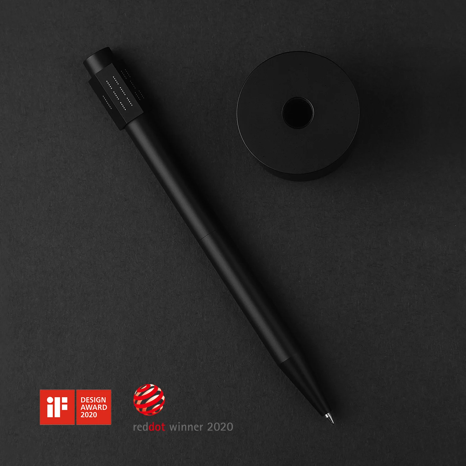 Ruotando Decompressione Dita Giroscopio Dadi Red Dot Award Regalo di fascia alta Creative Signature Pen