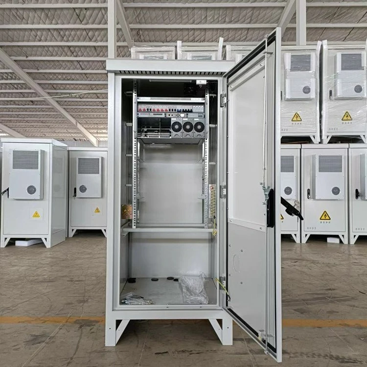 IP65 IP54 Metal Telecom Outdoor Cabinet With air Conditioner Server Rack Battery Cabinet
