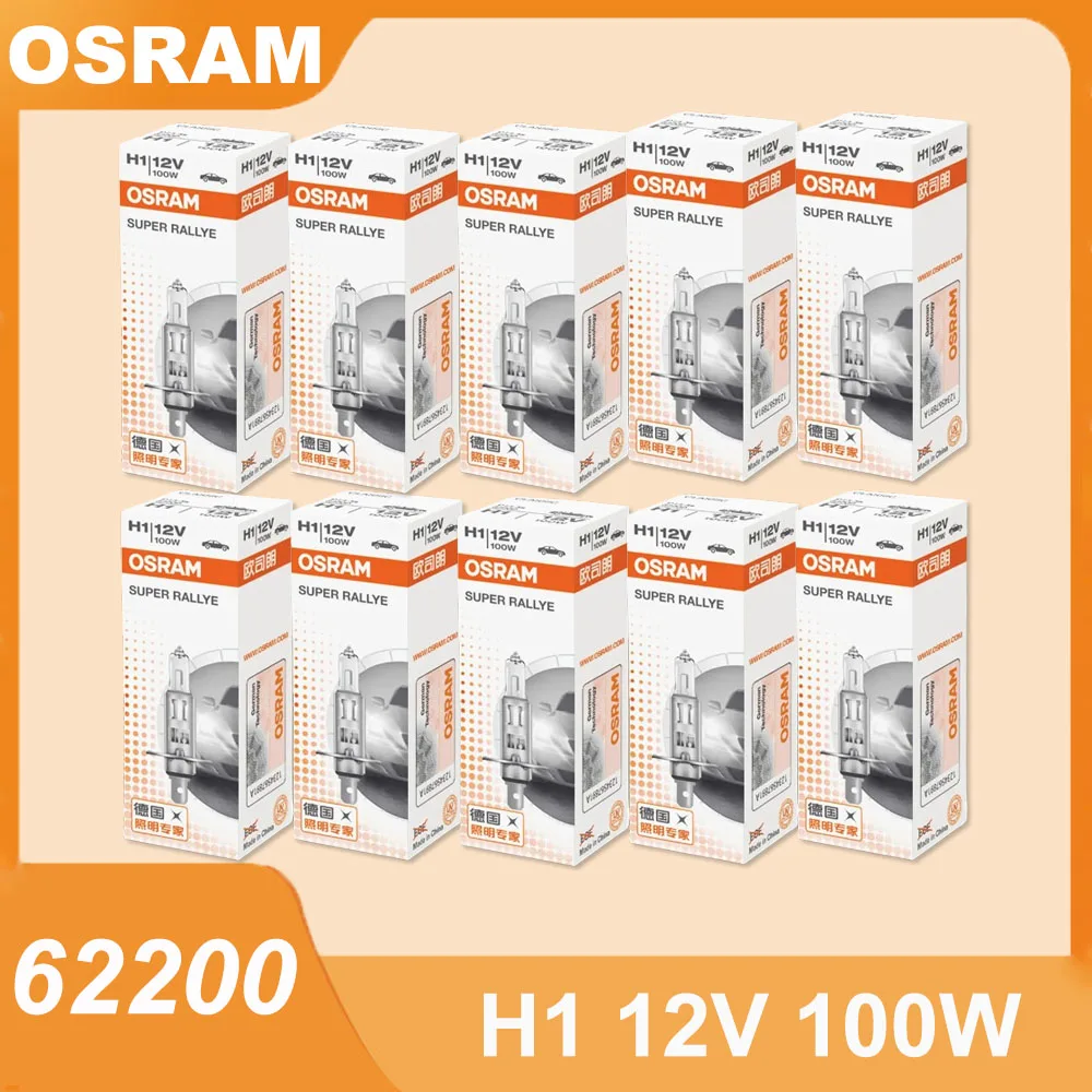 

Оригинальная галогенная лампа OSRAM для внедорожников 62200 H1 12 в 100 Вт P14. Оригинальная лампа для фар головного света 3200K оптом