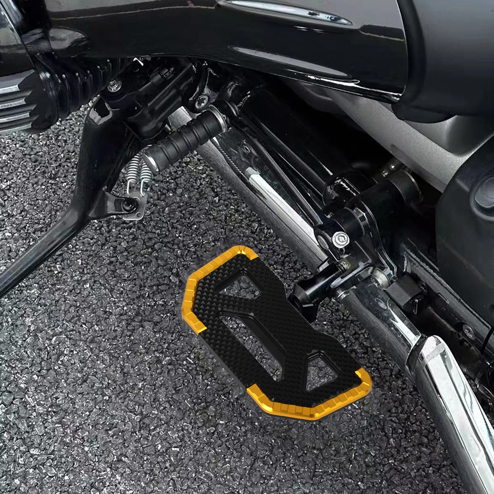 Fits For R18/R18 100 Years/R18 Classic 2020-2025 Motorcycle Driver Footboard Rider Floorboard Front Foot Peg Wide Footrest