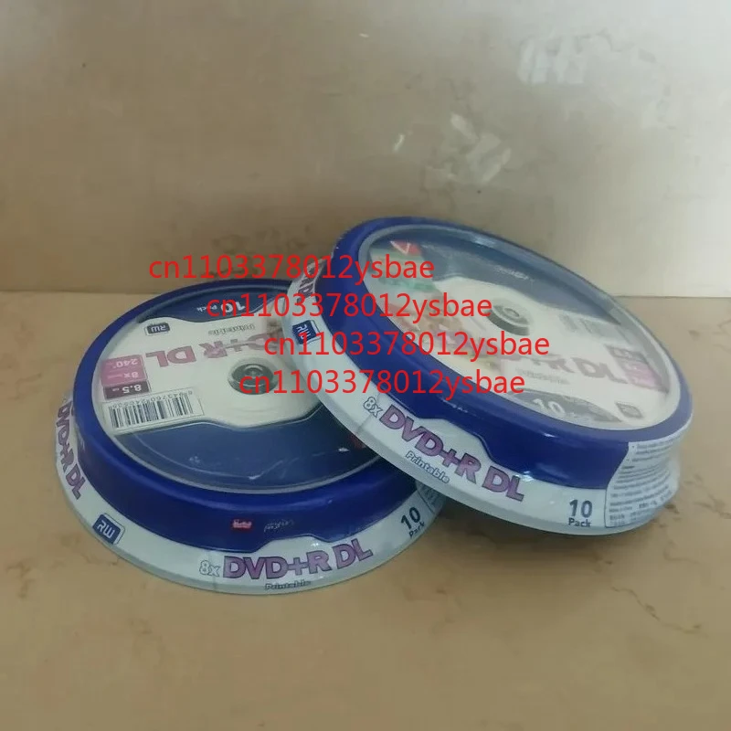DVD+R DL D9 8.5GB Dual D9L 8X  240Min 20Pcs/box Blank Disc 8.5G For XBOX 360 Copy