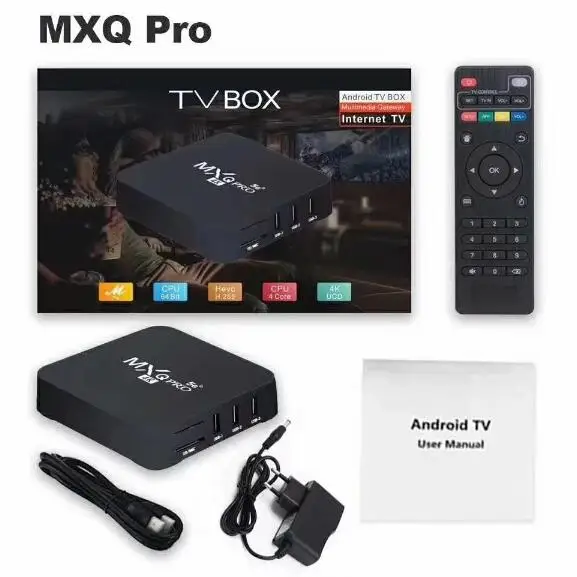 

Factory Smart TV Box MXQ PRO 5G 4K HD Android 10.0 Set Top Box 2.4/5G Dual WIFI 3D Video Media Player Home Theater PK X96Q Q1