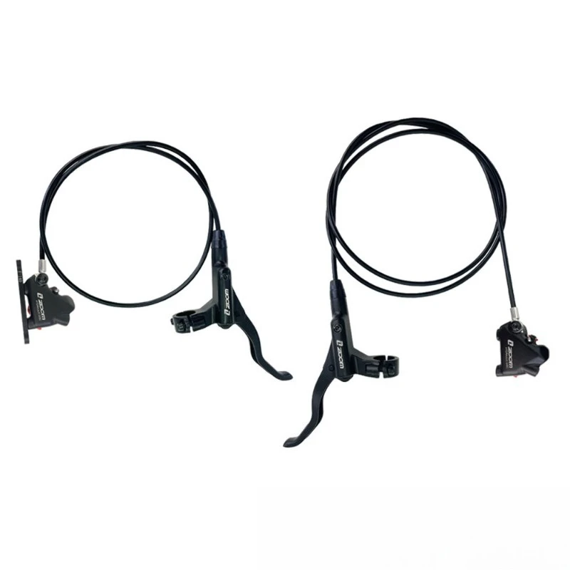 Flat Mount Hydraulic Disc Brake Caliper For Flat Bar Road Bike Bilateral Actuation Oil Pressure Brake Set Bicycle Parts view 5