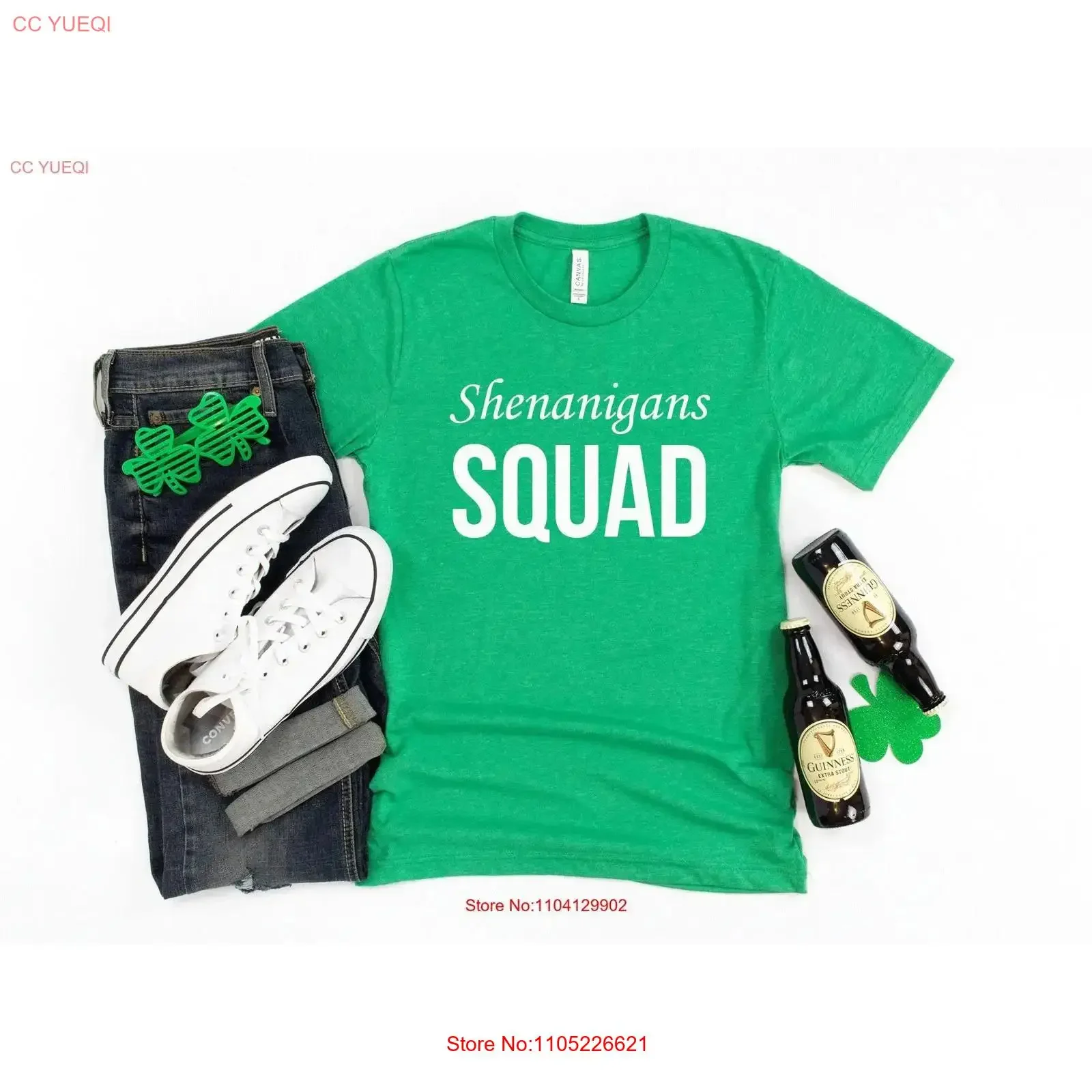 St Patricks day shirts Shenanigans squad luck of the Irish T Shirt Patrick's for ladies men vintage Washed designer clothes