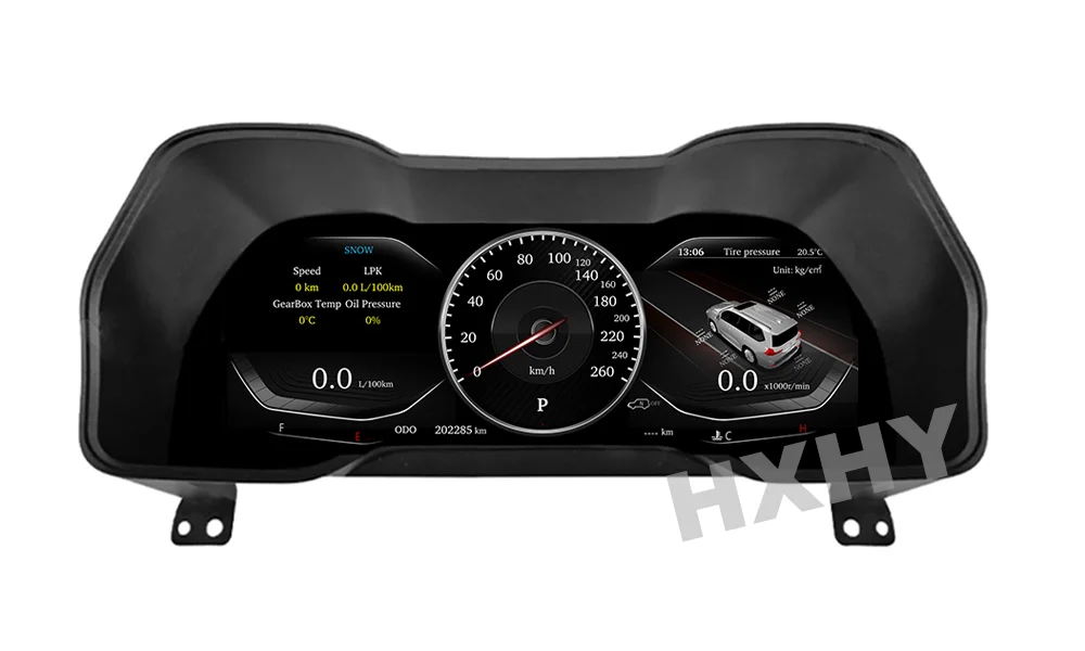 2024 ultimo quadro strumenti LINUX digitale per auto originale per Toyota 4runner 2010-2022 LCD Speedmeters pannello lettore cruscotto