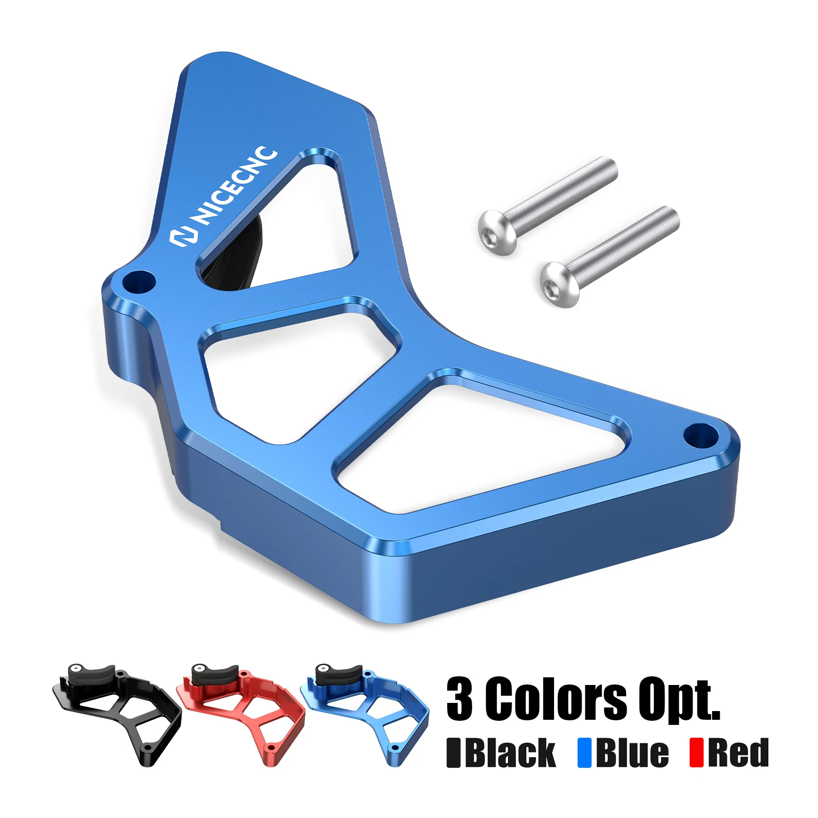 NICECNC Kettenabdeckung für Yamaha Raptor 700 2006-2026, Aluminium-Nylon-Kettenschutz für Raptor 700R ATV, Zubehör – Detail 3