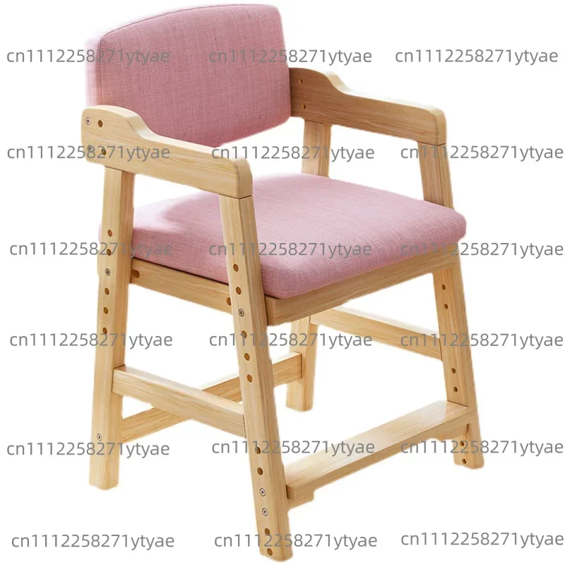 Chair Cushion Rotatable Stool Solid Wood Backrest Dining Chair Dining Chairs Sillas De Comedor Dinning Chair
