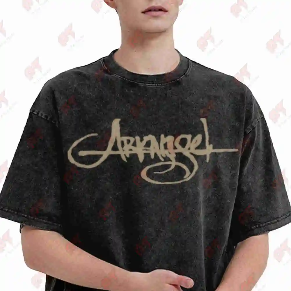 Arkangel Metal Hardcore Vegan SXE Morning Again Vintage Washed Tee Pure Cotton T-Shirt