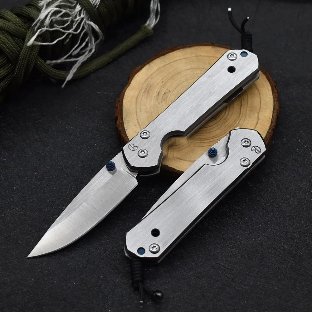 

Sharp Pocket Folding Knife All Steel Handle 5CR15 Tanto Blade High Hardness Outdoor Multipurpose EDC Camping Self Defense Tool