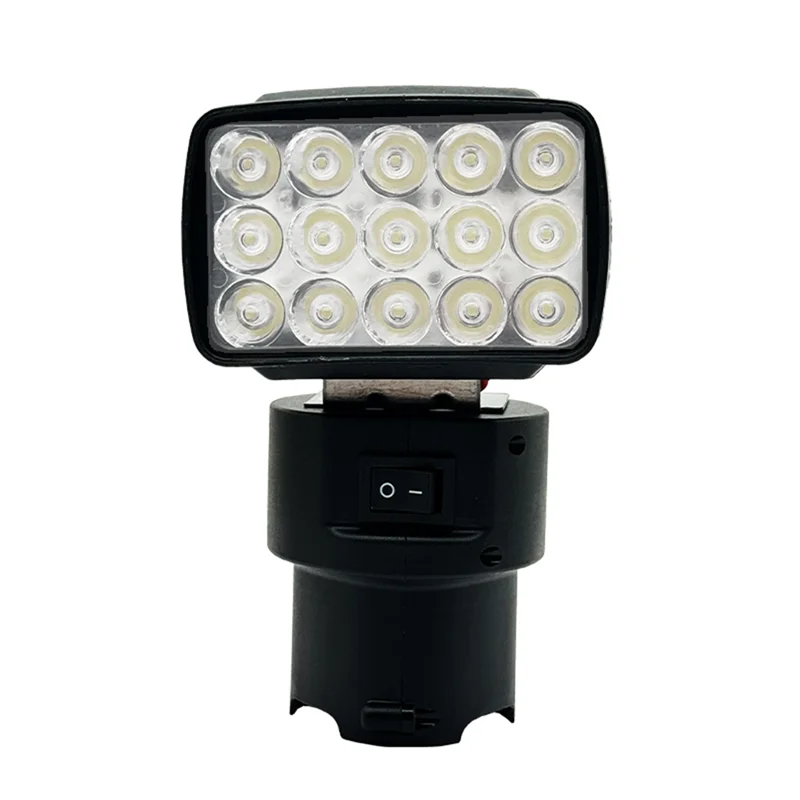 LLCS-15 Bead LED Working Lamp Spotlight Light Flashlig For Lomvum Deyun Zhipu Fuge Komax GCRAFT 12V 10.8V Lithium Battery