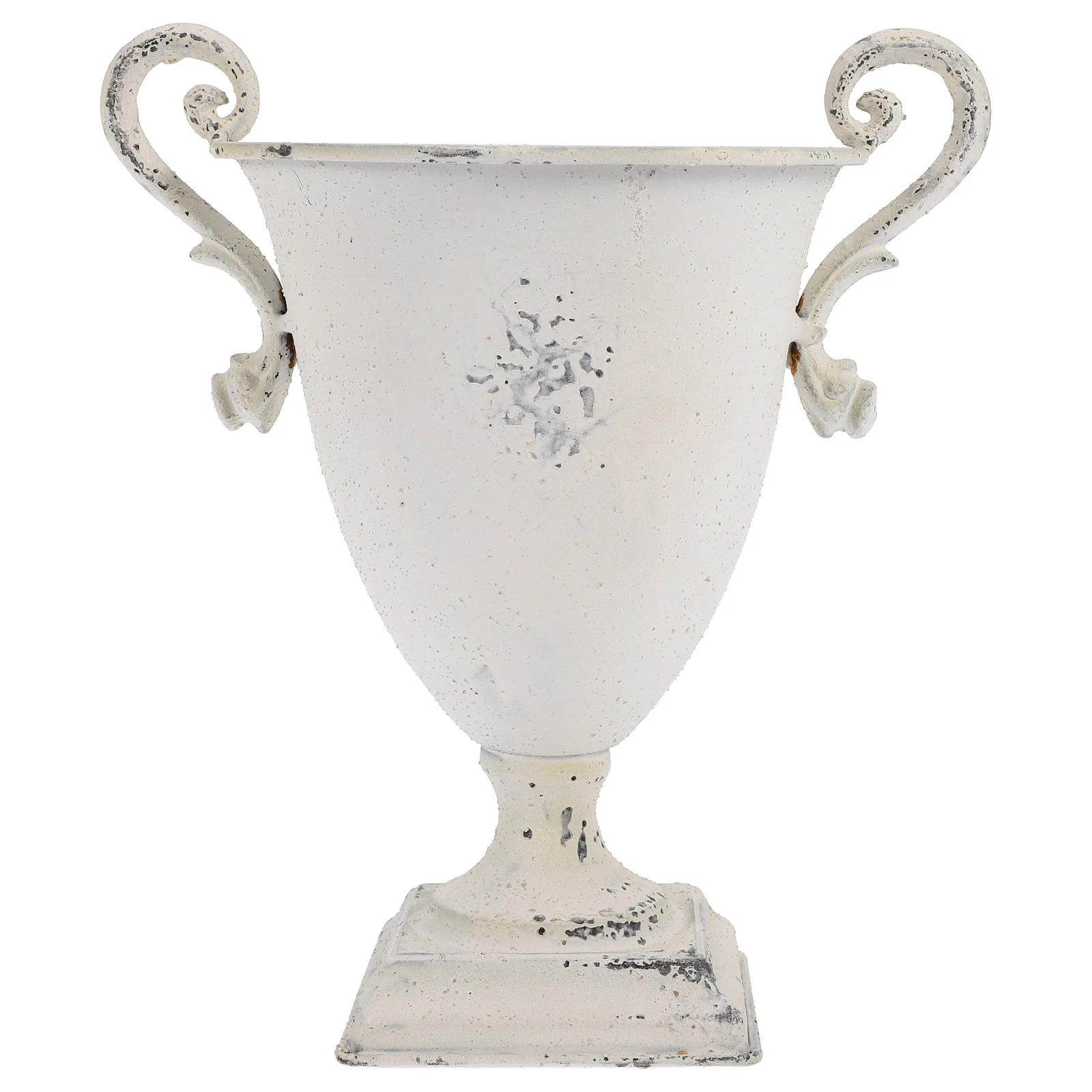 

Roman Flower Pot Vase 22W603GB Retro Iron Art Home Office Hotel Decor Plant Pot Lightweight Compact Size Dried FlowersVintage