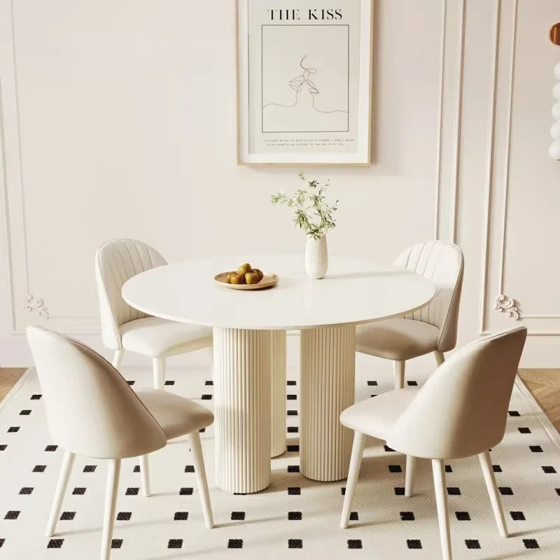 

Small Round Dining Tables Space Saving House White Luxury Dining Tables Space Kitchen Room Mesas De Jantar Nordic Furniture