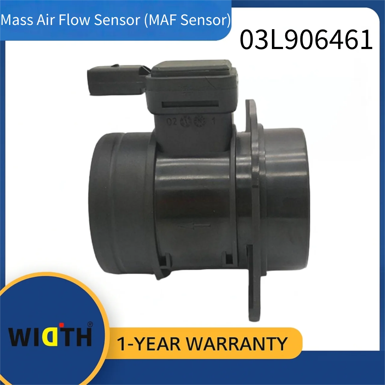 

Датчик массового расхода воздуха (MAF-сенсор) 03L906461 для Volkswagen Magotan 2008-2015, Golf, Audi A1 2012 | Замена оригинального оборудования (OE)