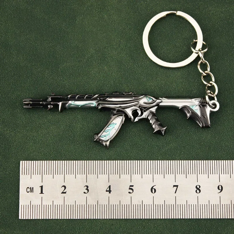 Valorant Weapon Melee Reaver Vandal Prime Karambit Butterfly Knife Peripheral Machine Gun New Style Elite Metal Keychain Toys