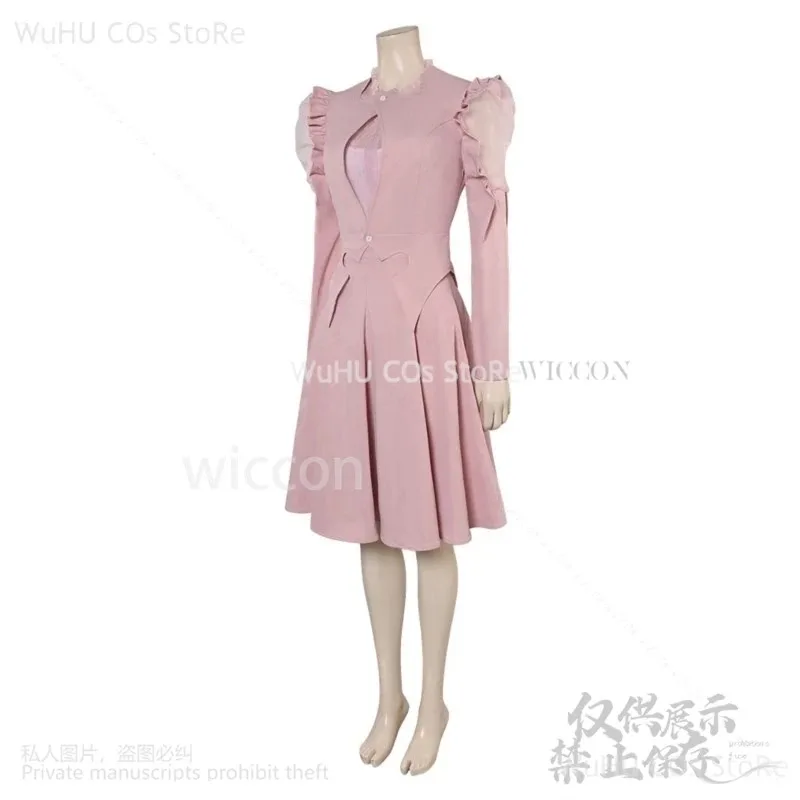 

Glinda Cosplay Witch Uniform Magic Suit Anime Movie Wicked Cos For Halloween Christmas Party Pink Dress Lolita Cute Customized6;