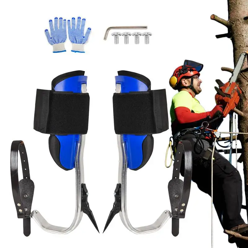 

Tree Climbing Gear Mountaineering Spike Outdoor Survival Climbing Spikes Climbing Gloves Shoes Jungle Survival Equipment tools