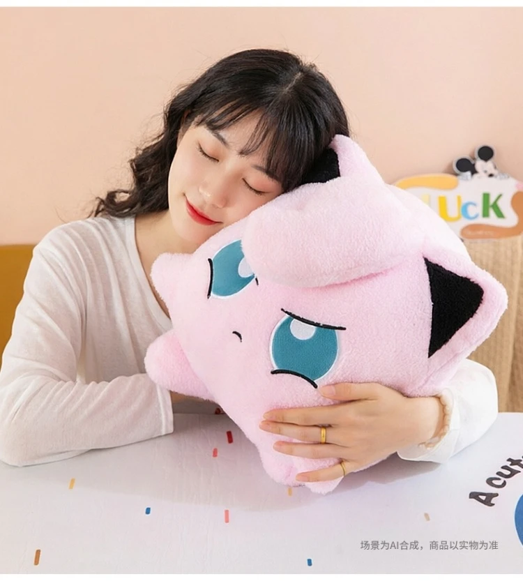 Sehr Weiches Flauschiges Jigglypuff Plüschtier Gefülltes Anime-Kuschelkissen Japanischer Stil Plüschfiguren Cartoon-Puppe Sofa Bett Heimdekoration Geschenke – Detail 17