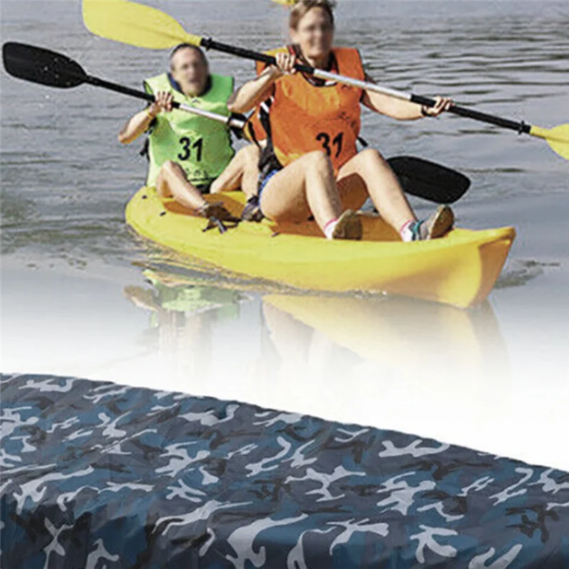 Universal Kayak Covers UV Protection Canoe Cover Waterproof Oxford Kayak Accessories Dust Cover