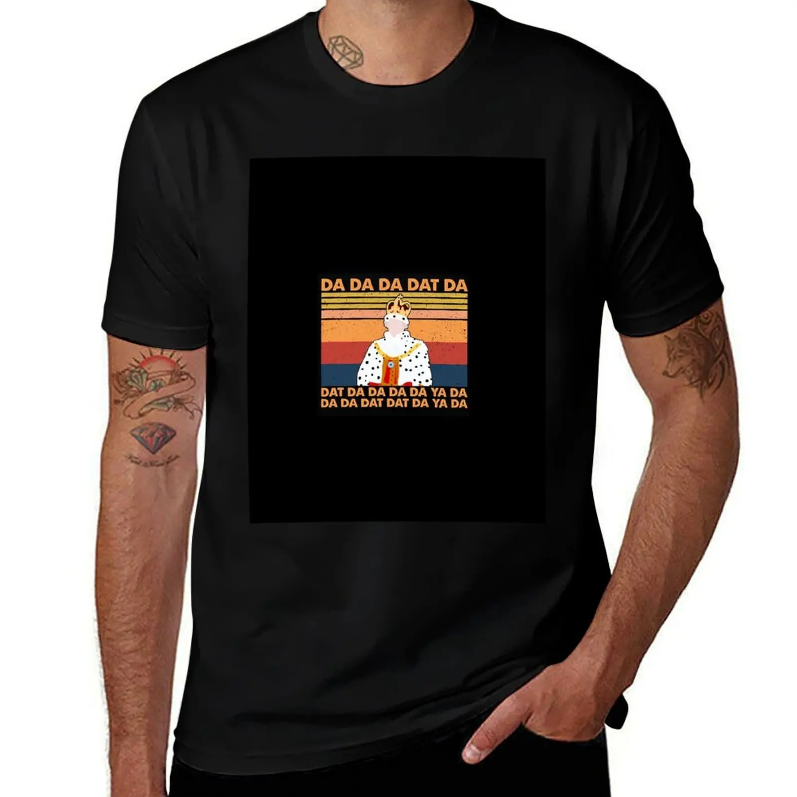 

King George III Hamilton T-Shirt oversize t-shirts man plus size clothes mens t shirts pack