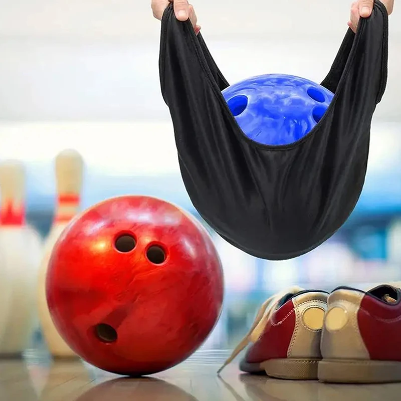 Bowling Ball Wiping-Bag Microfiber Polished Bowling Cleaning Towel Bowling Storage Bag Wiping Cloth Accessories