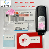 Car Remote Control Key For YAMAHA XMAX XMAX300 NVX NVX155 AEROX JAUNS QBIX TMAX530 TMAX560 ID49 Chip 433MHz /315MHz Smart