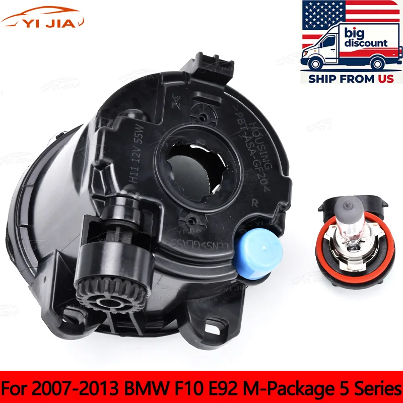 

Front Bumper Anti Fog Light 1 Pair Of Front Fog Lights Auto Parts For 2007-2013 BMW F10 E92 M-Package 5 Series