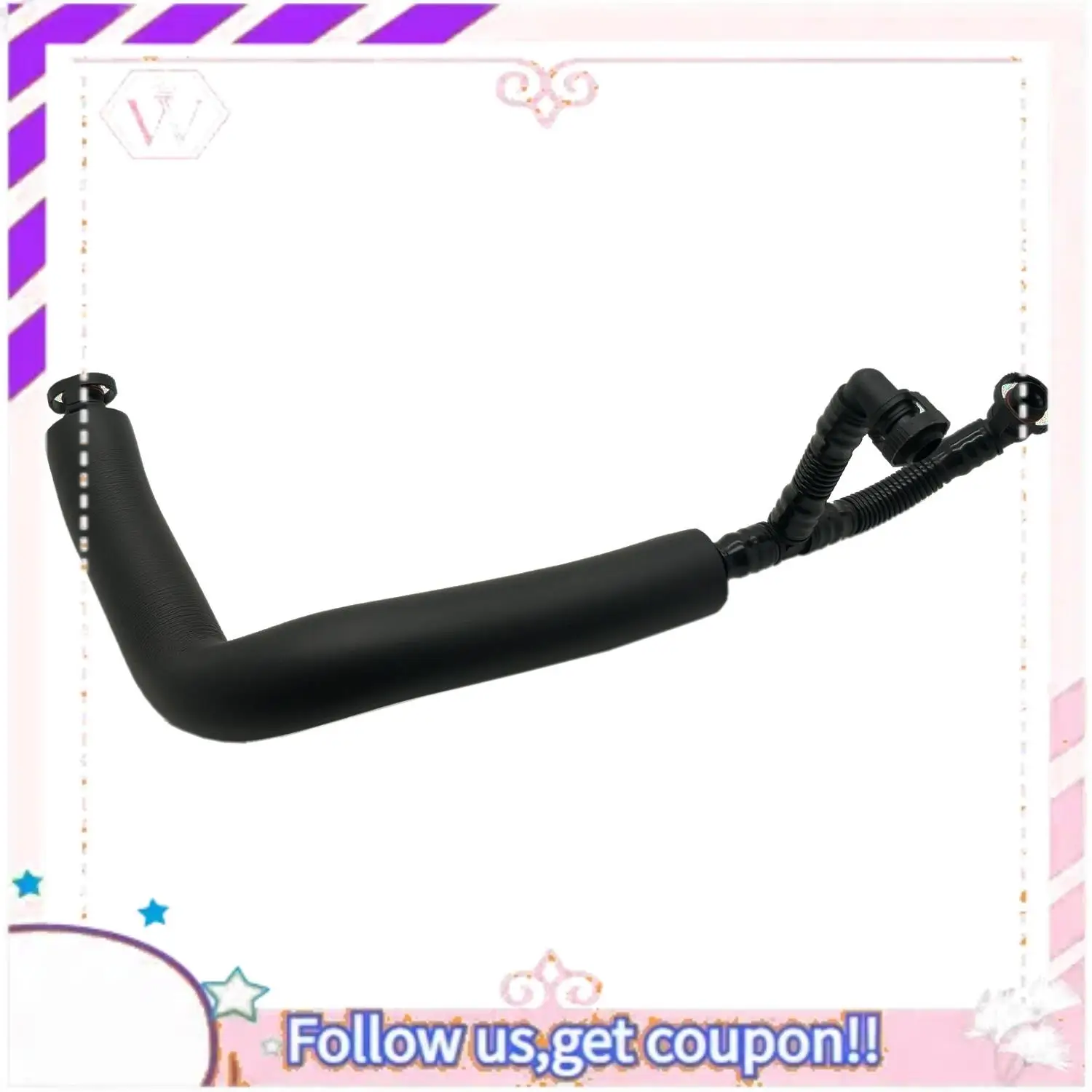 

Easy To Use 11157559528 PCV Crankcase Vent Hose For BMW E82 128I E9X 328I E60 528I X3 X5 Z4 N52 3.0L