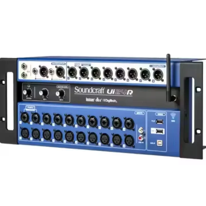

Top Quality Soundcraft Ui24R 24-Channel Digital_ Mixer / Multitrack USB Recorder with Wireless Control_ For sale.